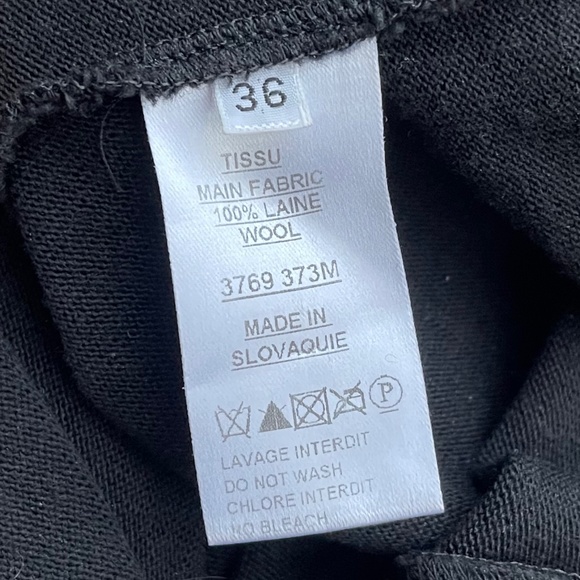 Balmain turtleneck long sleeve body con cold-shoulder mini dress - Picture 7 of 7